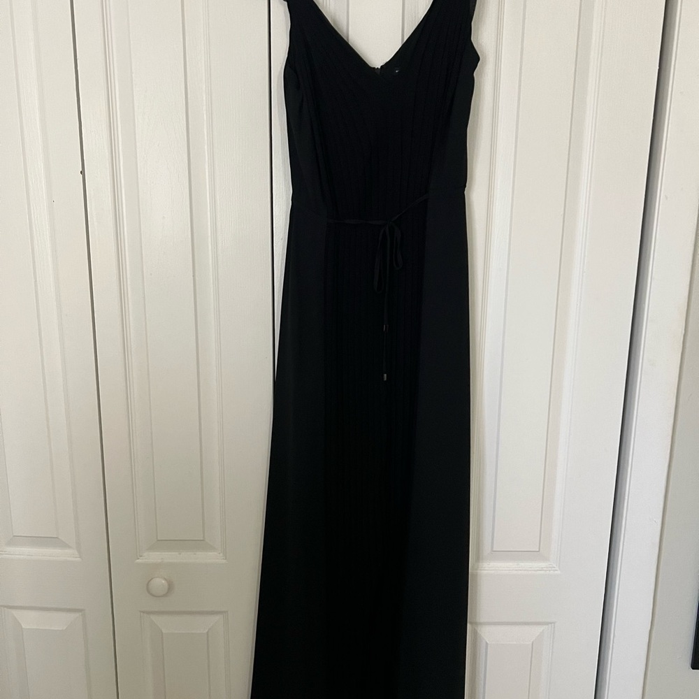 White House Black Market Elegant Black Maxi Dress